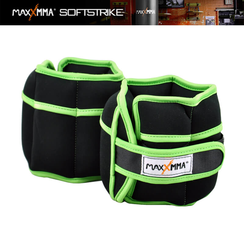 MaxxMMA 負重沙袋 (青綠2.4kg)/手綁沙包/MMA/格鬥/拳擊/重量訓練