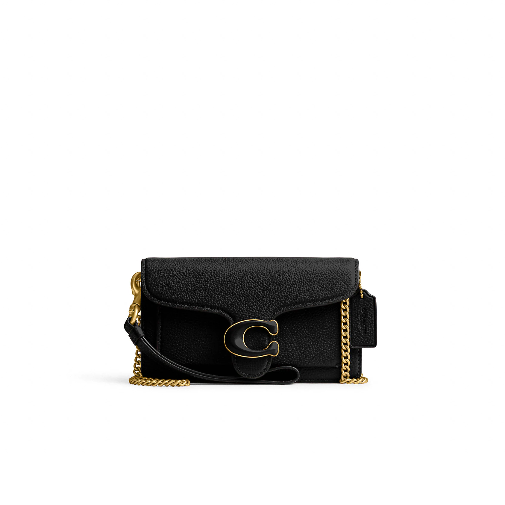精選★COACH Tabby18 推封口可拆卸腕帶單肩/斜背包 CJ925(黑色現貨70%OFF)~~【夏日美包★菲尼斯 國際精品↘3折起】