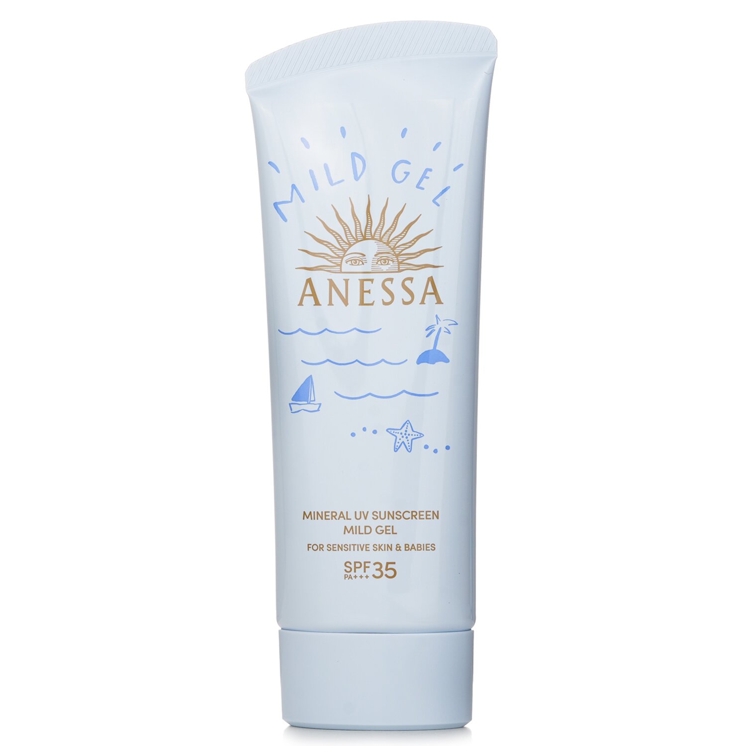 安耐晒 Anessa - 純物理補濕UV乳霜 SPF35 (敏感肌和寶寶適用)