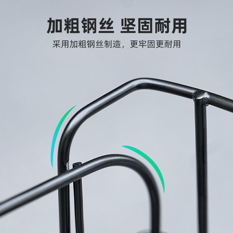 公司貨 最低价 自行車后車筐折疊后車籃山地電動后貨架車框通用菜籃子配件大全 3