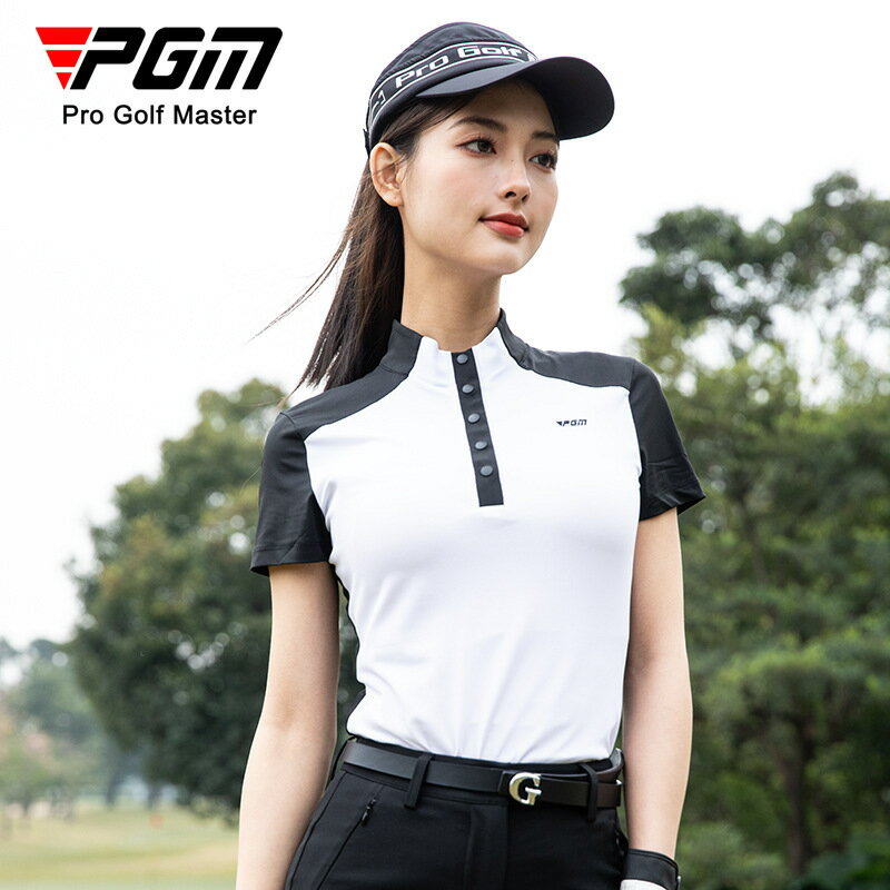 【元素運動】2025高爾夫女裝春夏季新款上衣女士服裝短袖網球T恤衣服長褲套裝