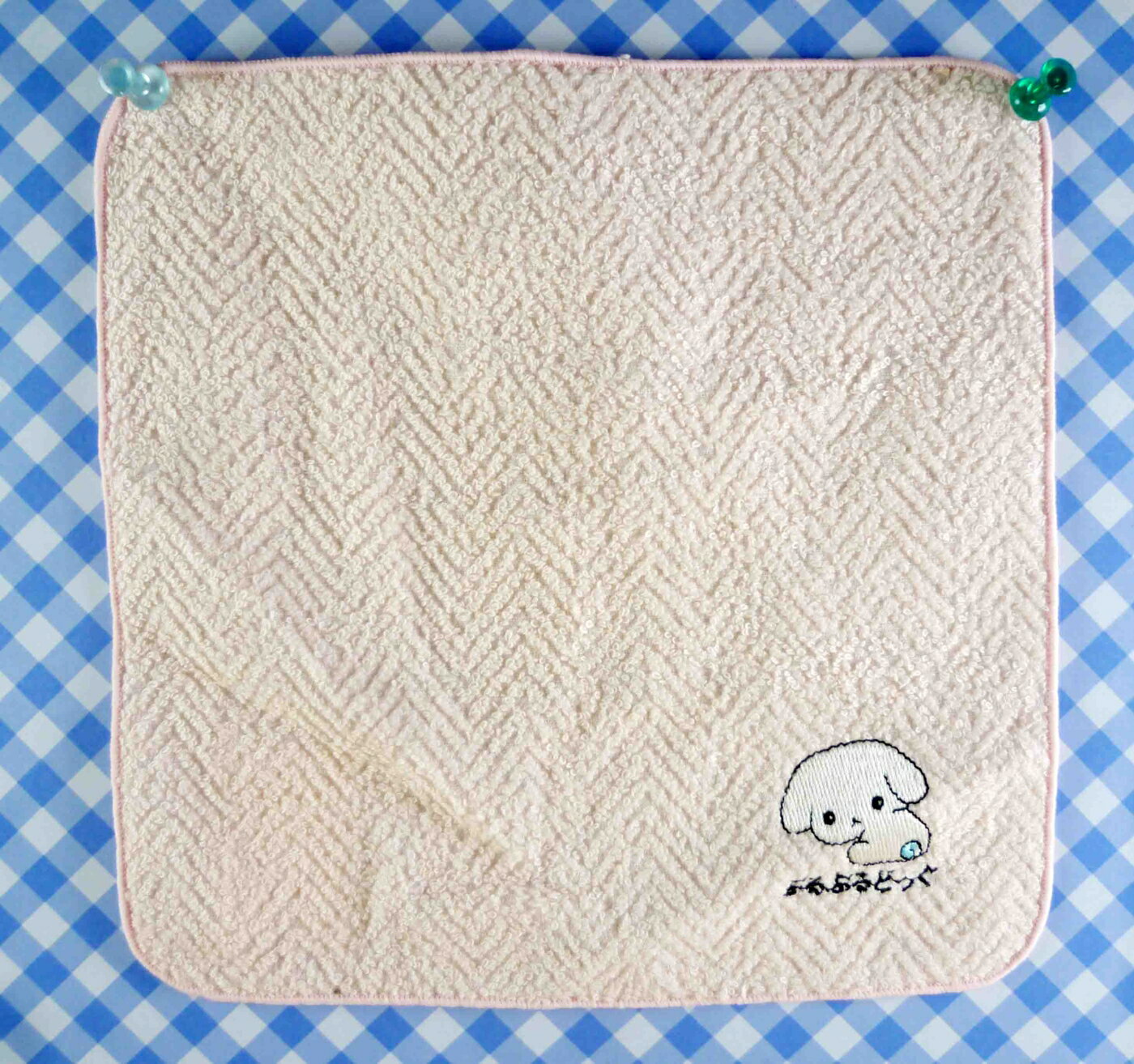 【震撼精品百貨】BuruBuru 抖抖狗 方巾-粉色 震撼日式精品百貨