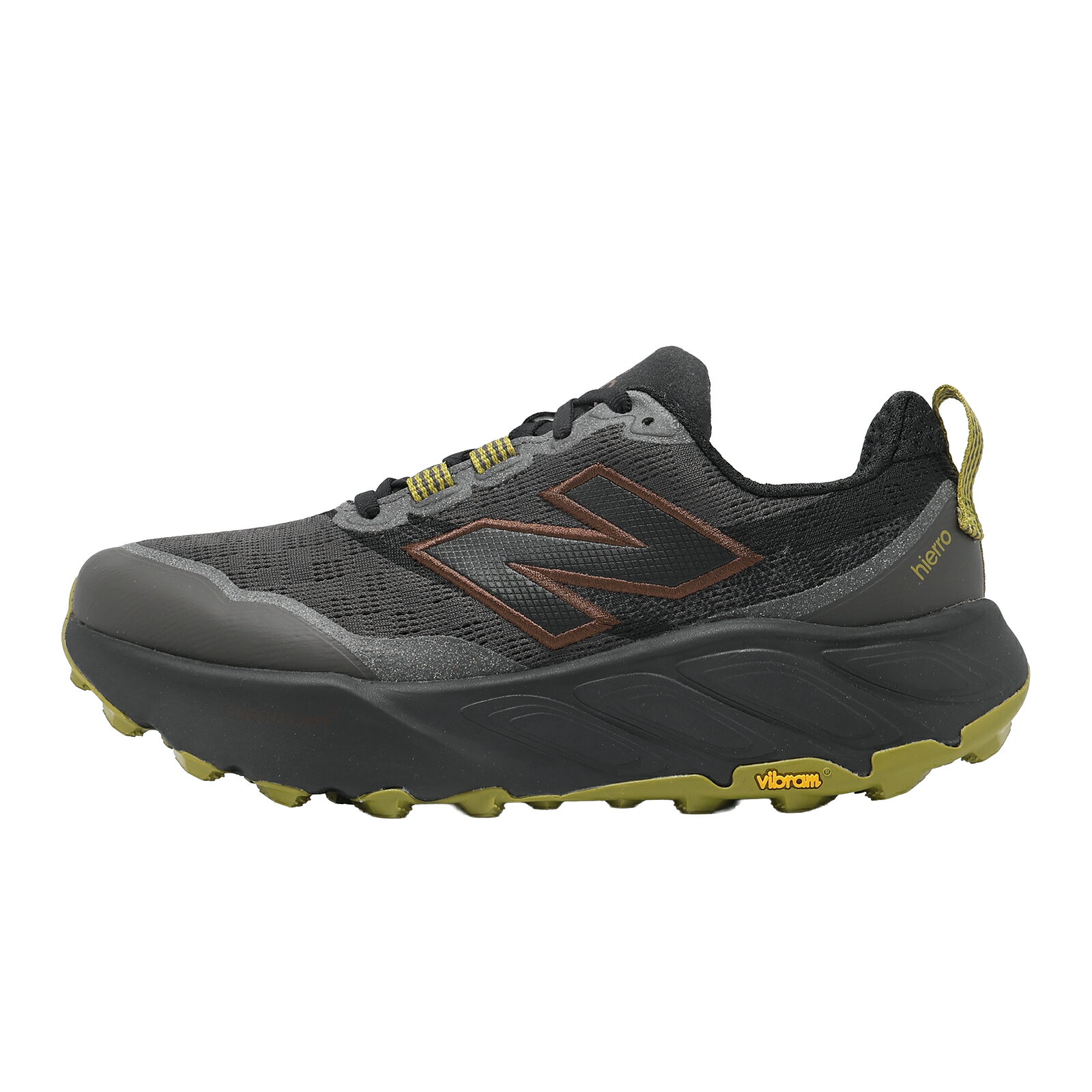 New Balance NB 越野跑鞋 Hierro V9 2E 寬楦 男鞋 灰 黑 緩震 戶外 慢跑鞋 MHIER8TU-2E