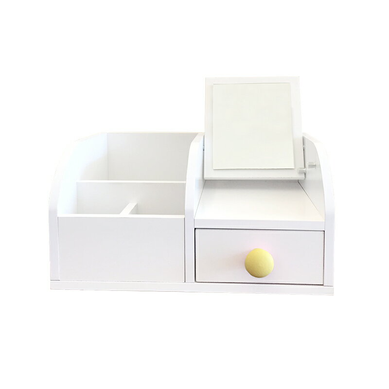 收納盒 化妝盒 置物盒 馬卡龍桌上型多功能收納盒 天空樹生活館 0