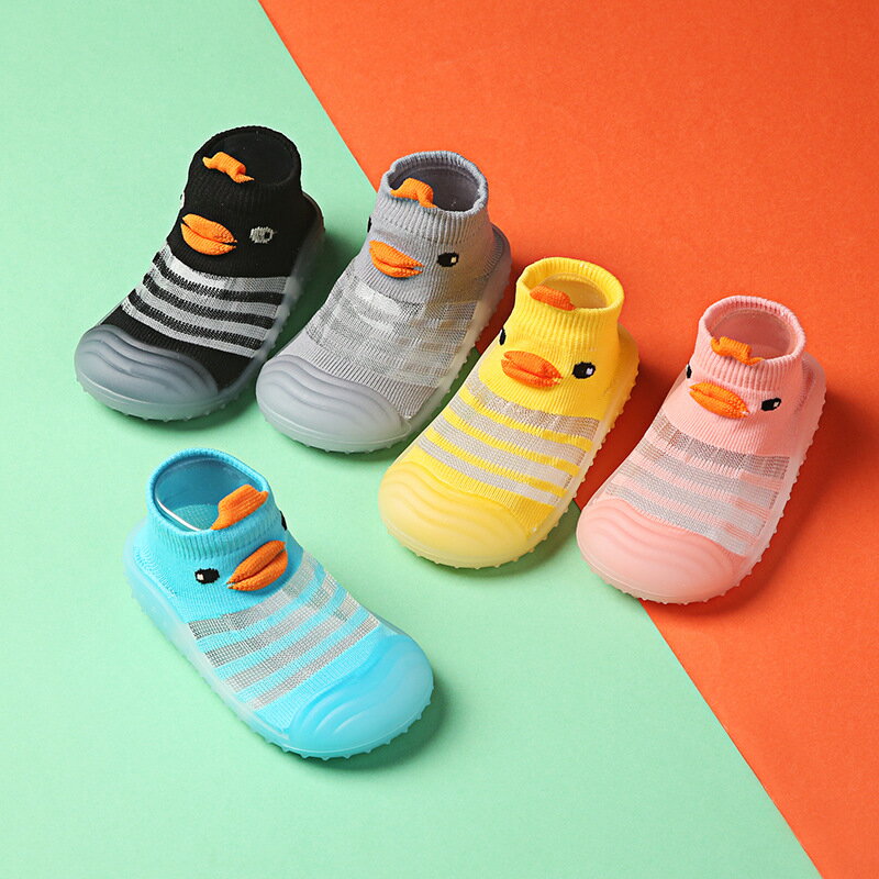 寶寶地板鞋嬰兒鞋子學步防滑底軟底鞋套室內兒童薄夏季套腳地板鞋
