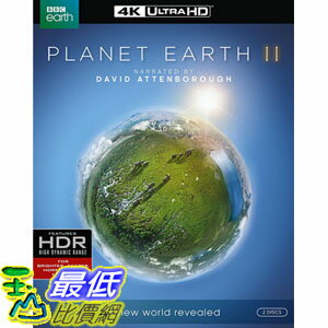 <br/><br/>  [106美國直購] BBC Earth Planet Earth II 4K 電視 3片 (全區片)<br/><br/>