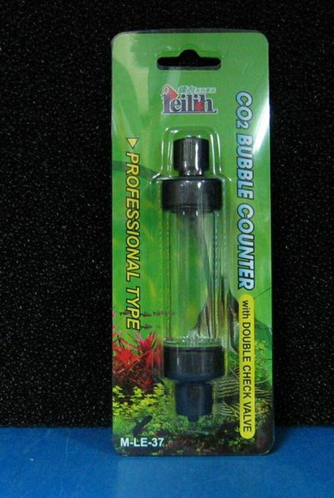 【西高地水族坊】UP雅柏/LE鐳力 雙止逆CO2計泡器˙水草錶用