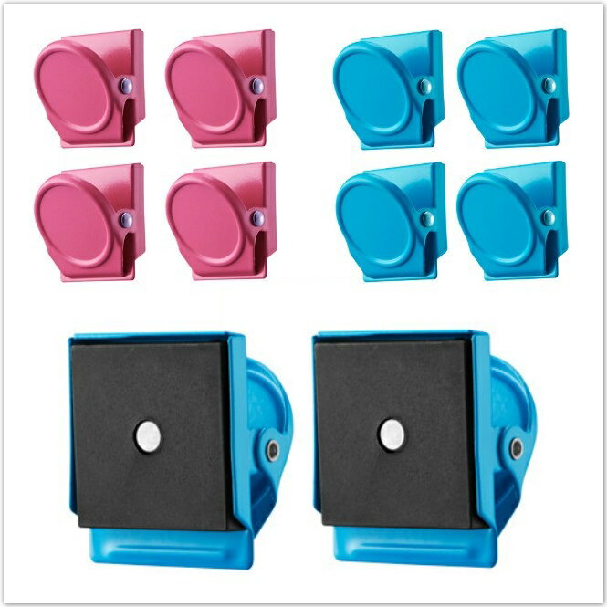 【磁夾】磁鐵夾 夾便利紙 夾子 留言字條夾 強力磁鐵夾 夾子 磁鐵掛勾 冰箱 鐵門 2