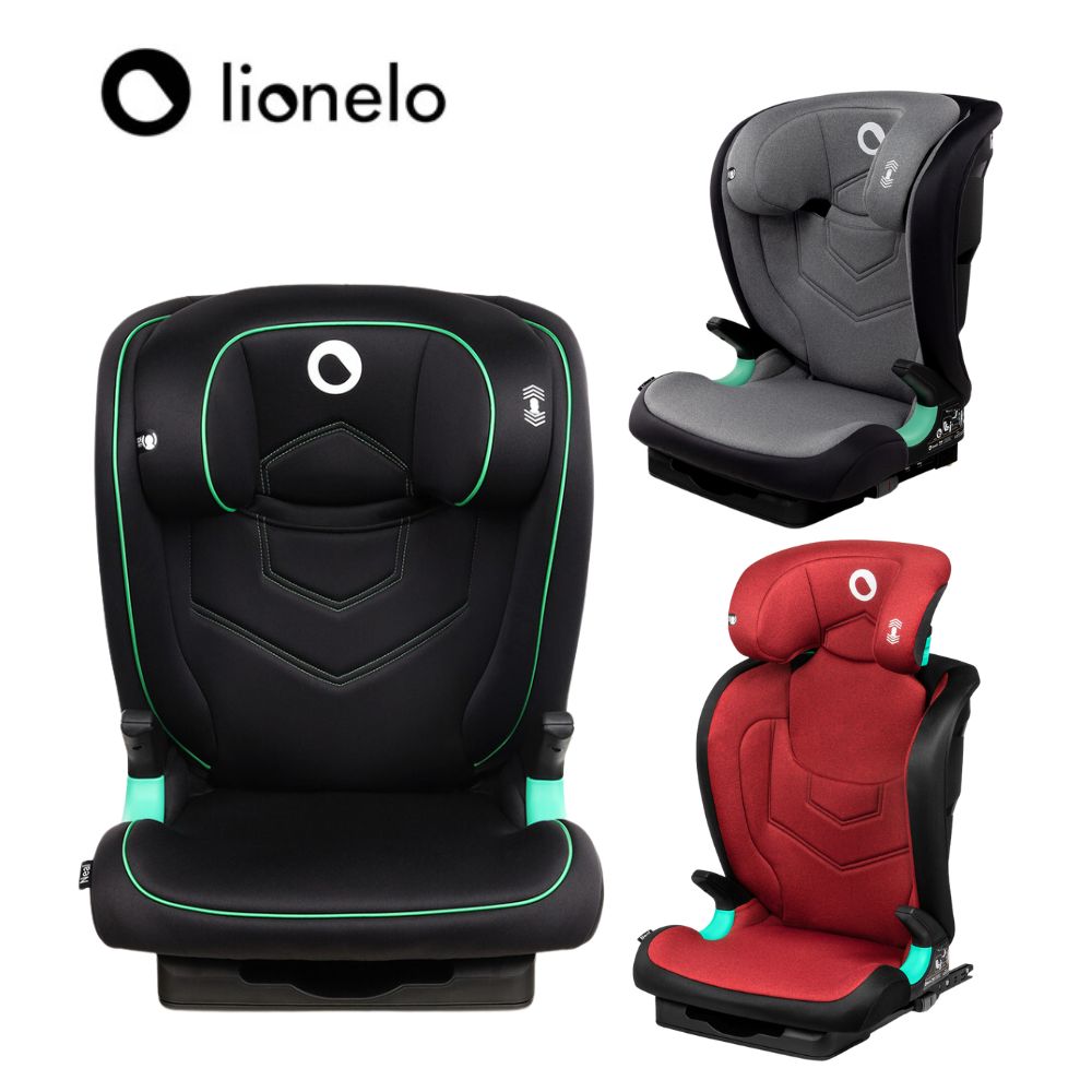 Lionelo Neal 3~12歲ISOFIX成長型輔助汽座｜成長型汽座｜安全座椅-多色可選【六甲媽咪】