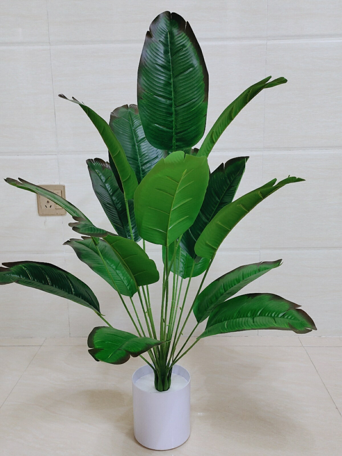 人造花 仿真植物旅人蕉模擬綠植假樹室內輕奢盆栽仿生植物客廳裝飾擺件天堂鳥假花