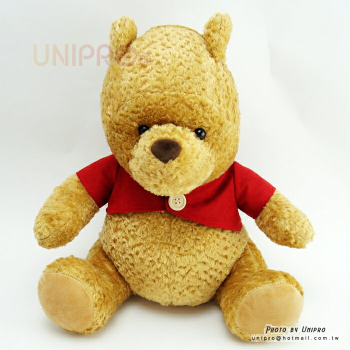 【UNIPRO】古典小熊維尼 坐姿 絨毛玩偶 娃娃 Classic Pooh 禮物 摯友維尼 迪士尼正版授權