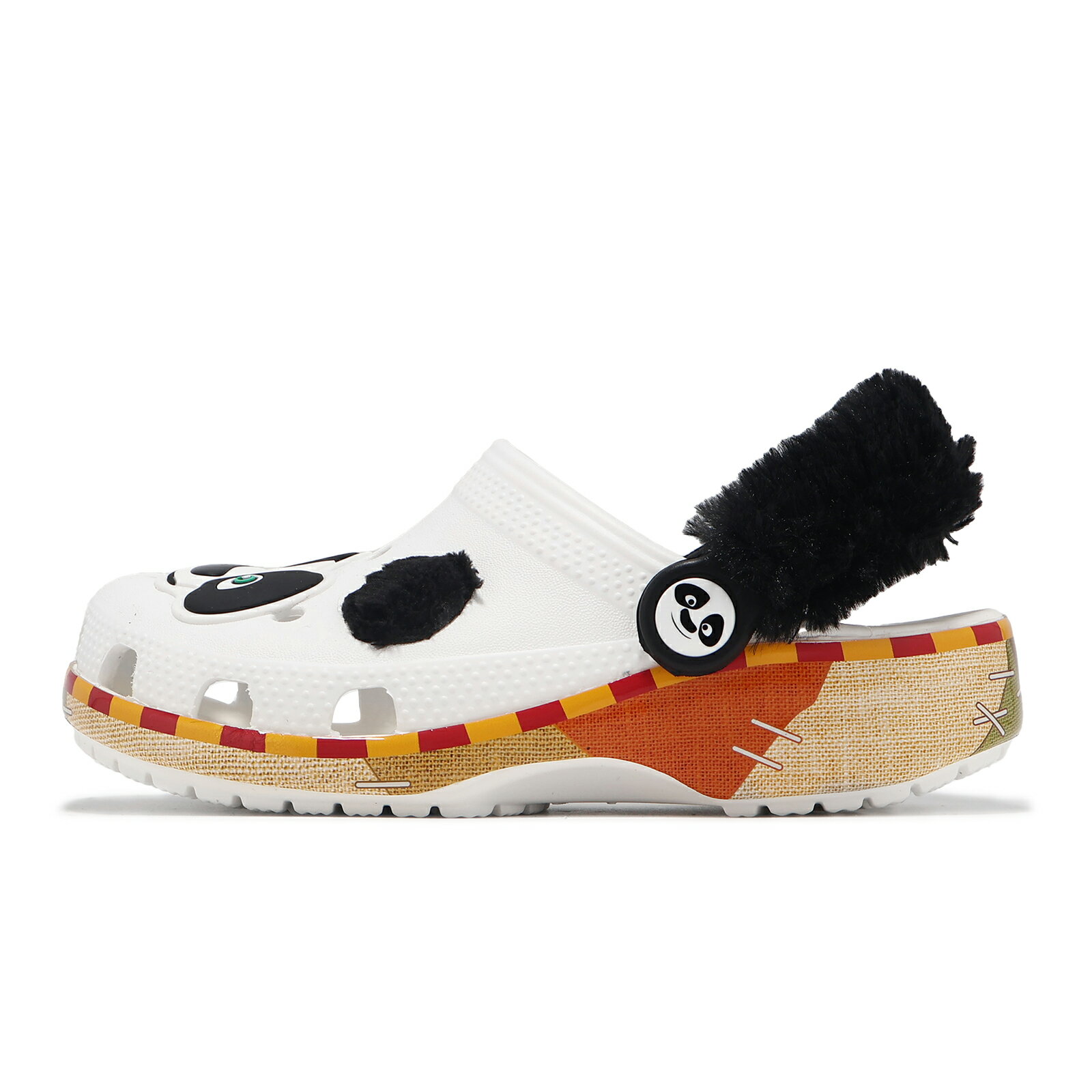 Crocs 洞洞鞋 洞洞鞋 Kung Fu Panda Classic Clog K 中童 經典功夫熊貓小克駱格 卡駱馳 209463100