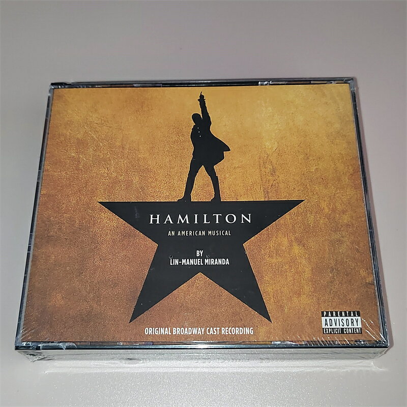 2CD Hamilton 漢密爾頓 百老匯音樂劇錄音 年度醉佳音樂劇專輯