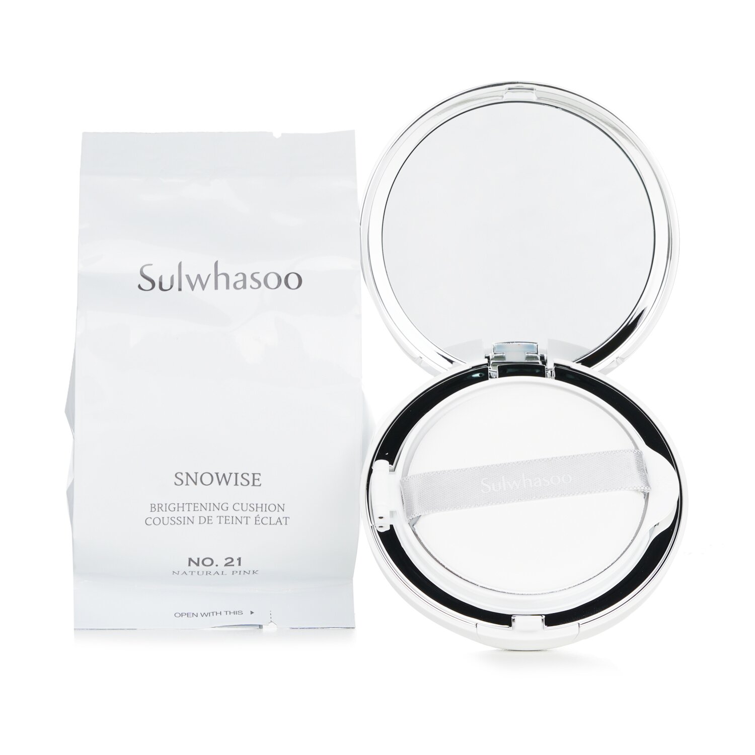 雪花秀 Sulwhasoo - 滋晶雪瀅煥白氣墊粉底液