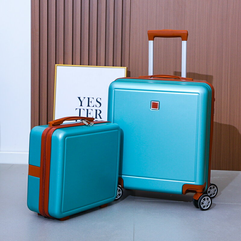 高顏值行李箱女日系小型輕便登機箱20寸學生男女拉桿箱18時尚皮箱