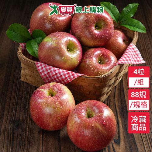 美國富士蘋果88規4粒/組【愛買冷藏】