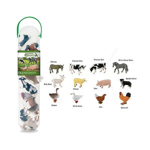 動物模型《 COLLECTA 》盒裝迷你農場動物