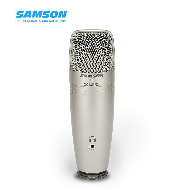 samson C01U PRO 電容麥手機唱歌麥克風蘋果USB錄音話筒全民K歌麥【北歐家居生活】