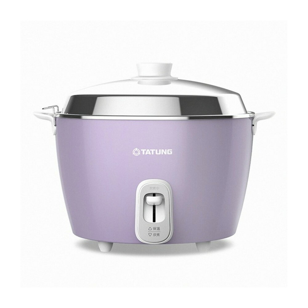 TATUNG大同 11人份 香芋紫 全不鏽鋼電鍋 /組 TAC-11P-MU