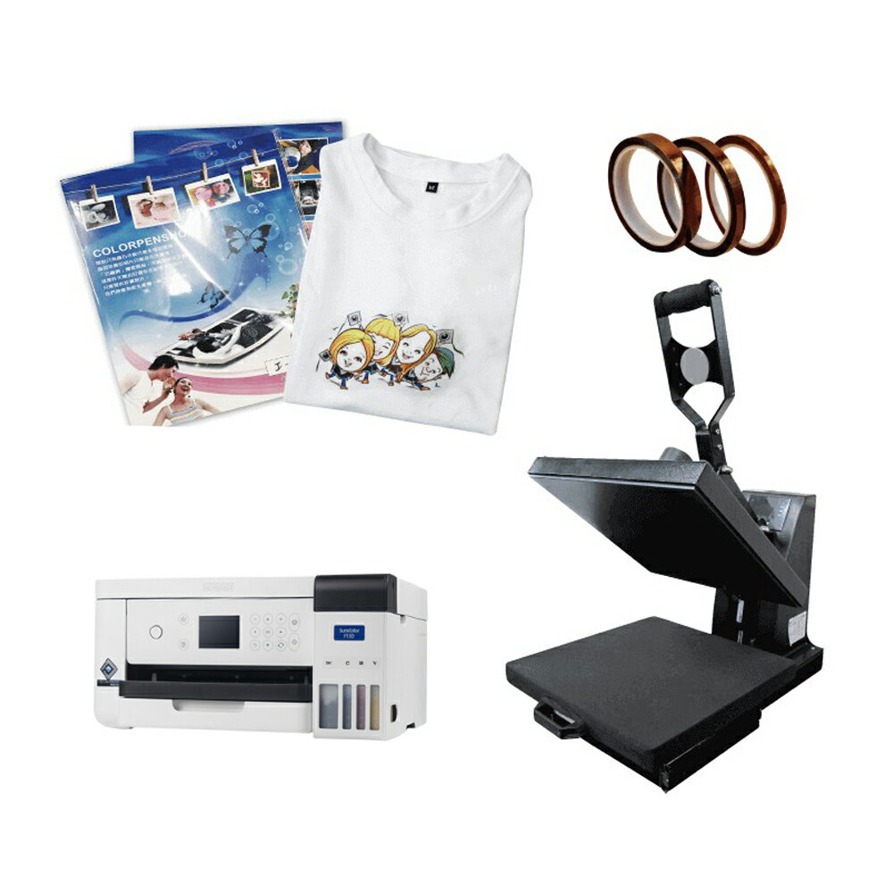 EPSON 熱昇華印表機+磁控式平燙機套餐D / 組 F130