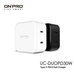 ONPRO雙孔TypeC-36W充電器(附萬國轉接頭)【最高點數22%點數回饋】