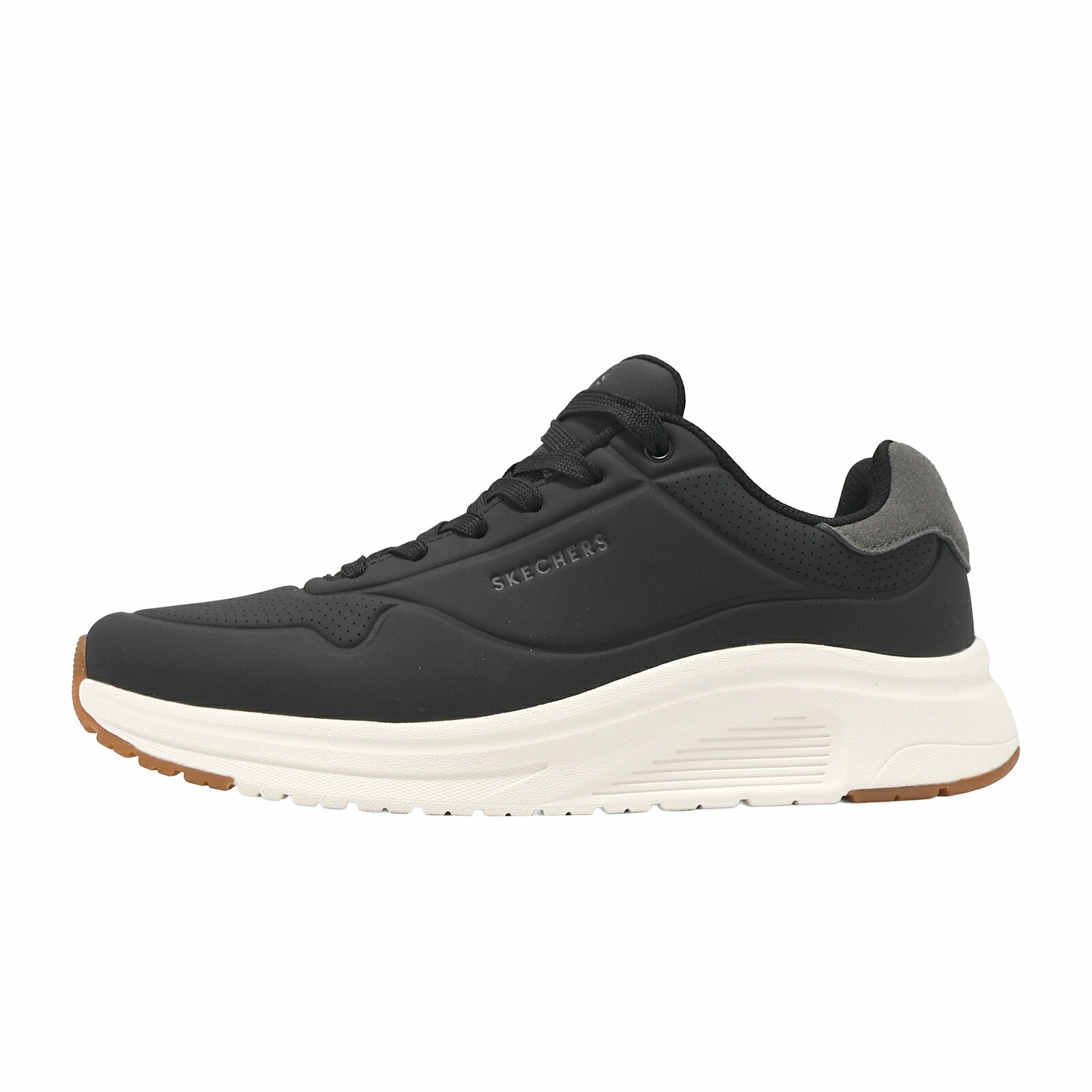 Skechers 休閒鞋 Uno Lite 2 男鞋 黑 輕量 緩衝 運動鞋 183530BLK