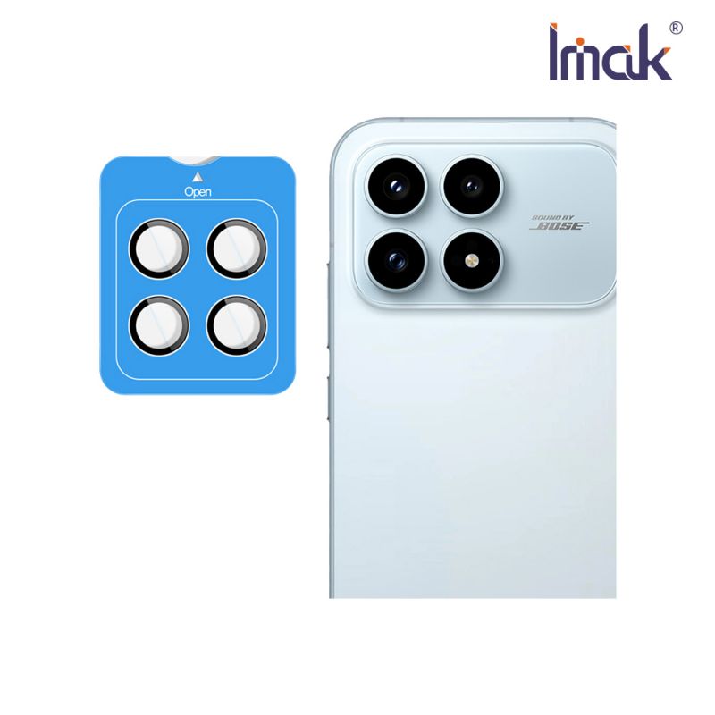 Imak 艾美克 POCO F8 Pro 5G 鏡頭玻璃貼(手機殼用)(自帶定位版) 奈米吸附 鏡頭貼 鏡頭保護貼 鏡頭膜