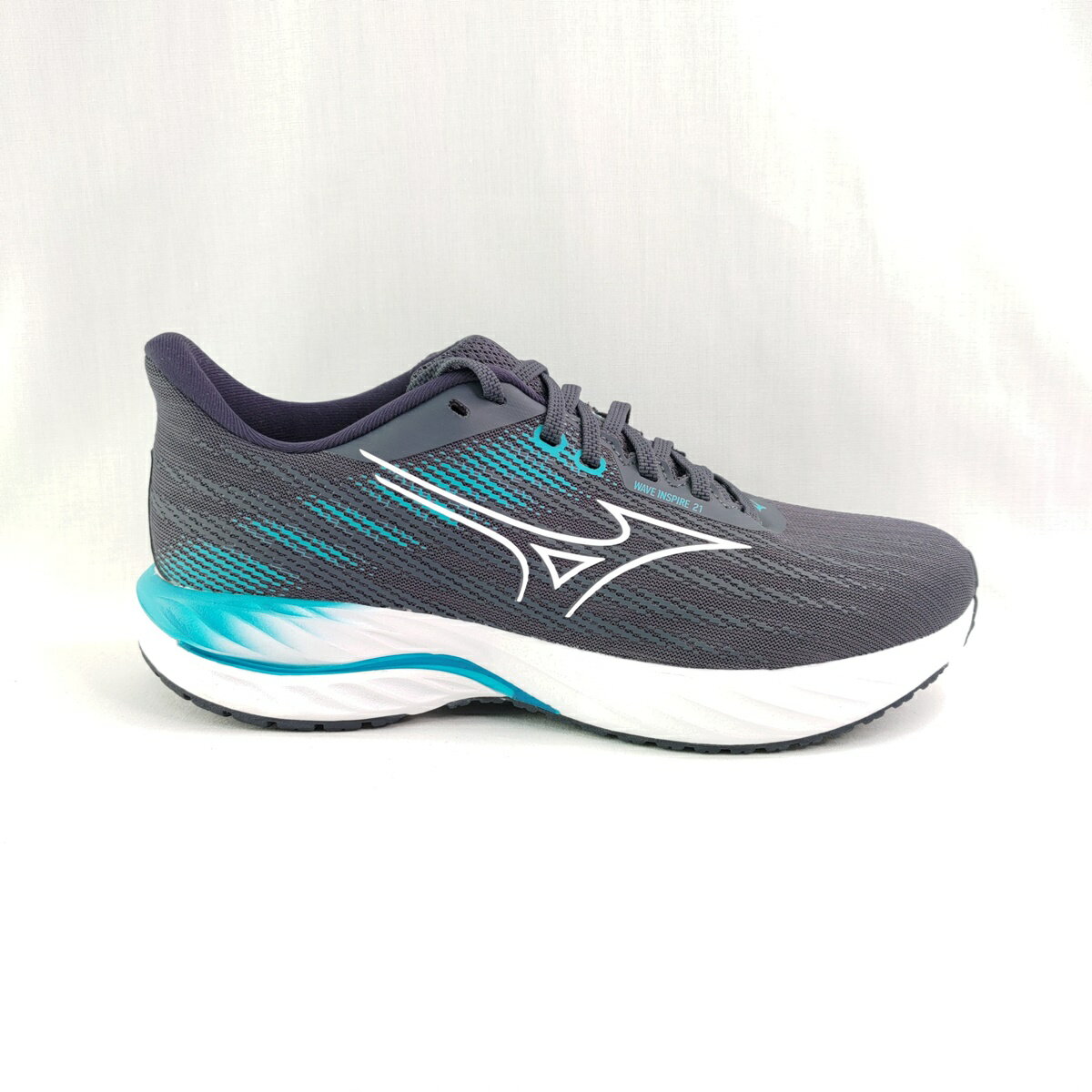 Mizuno J1GC254551 WAVE INSPIRE 21 SW 男慢跑鞋4E楦深藍【iSport愛