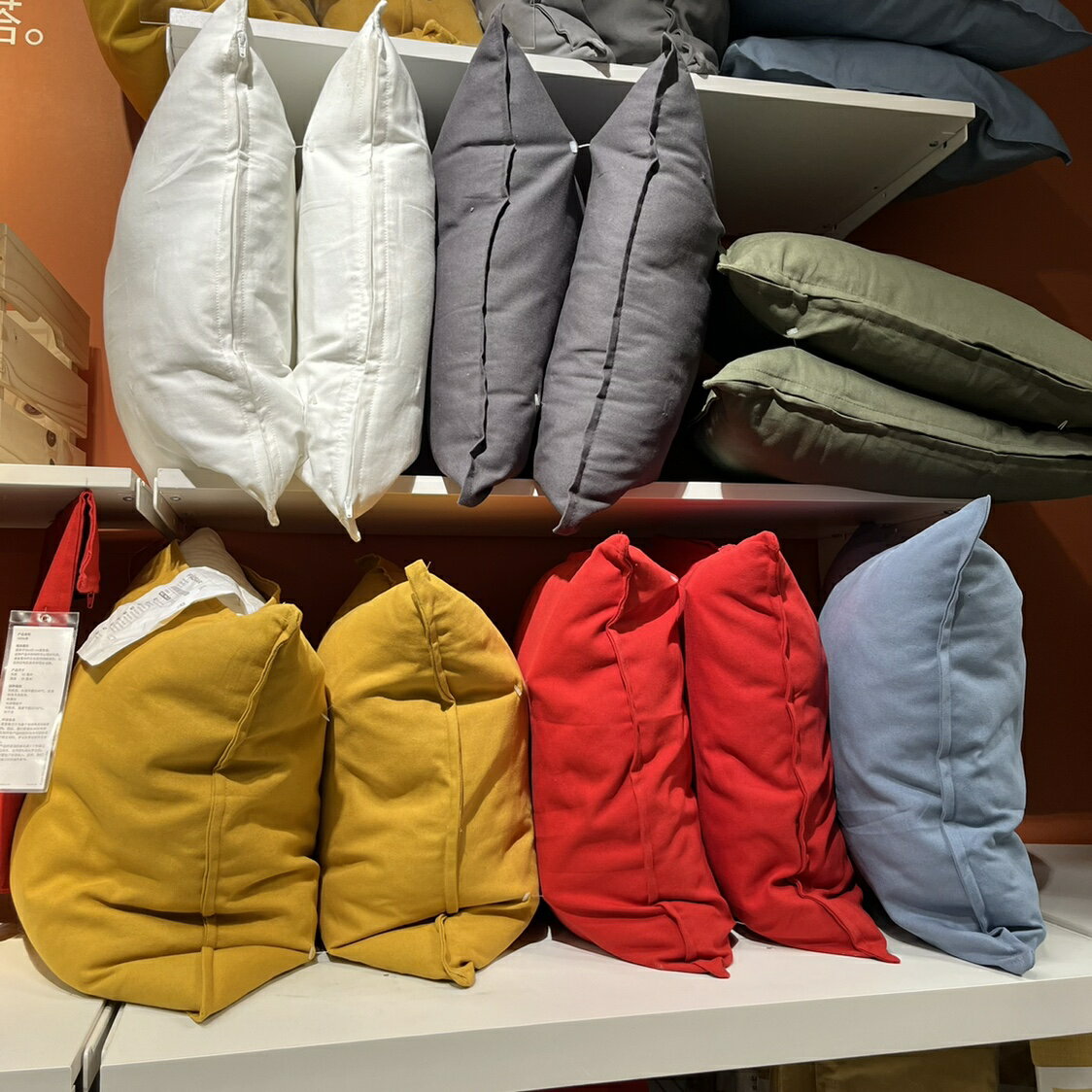 IKEA宜家正品 格爾利 靠墊 抱枕 可配鴨毛芯 沙發腰靠 50x50 純色