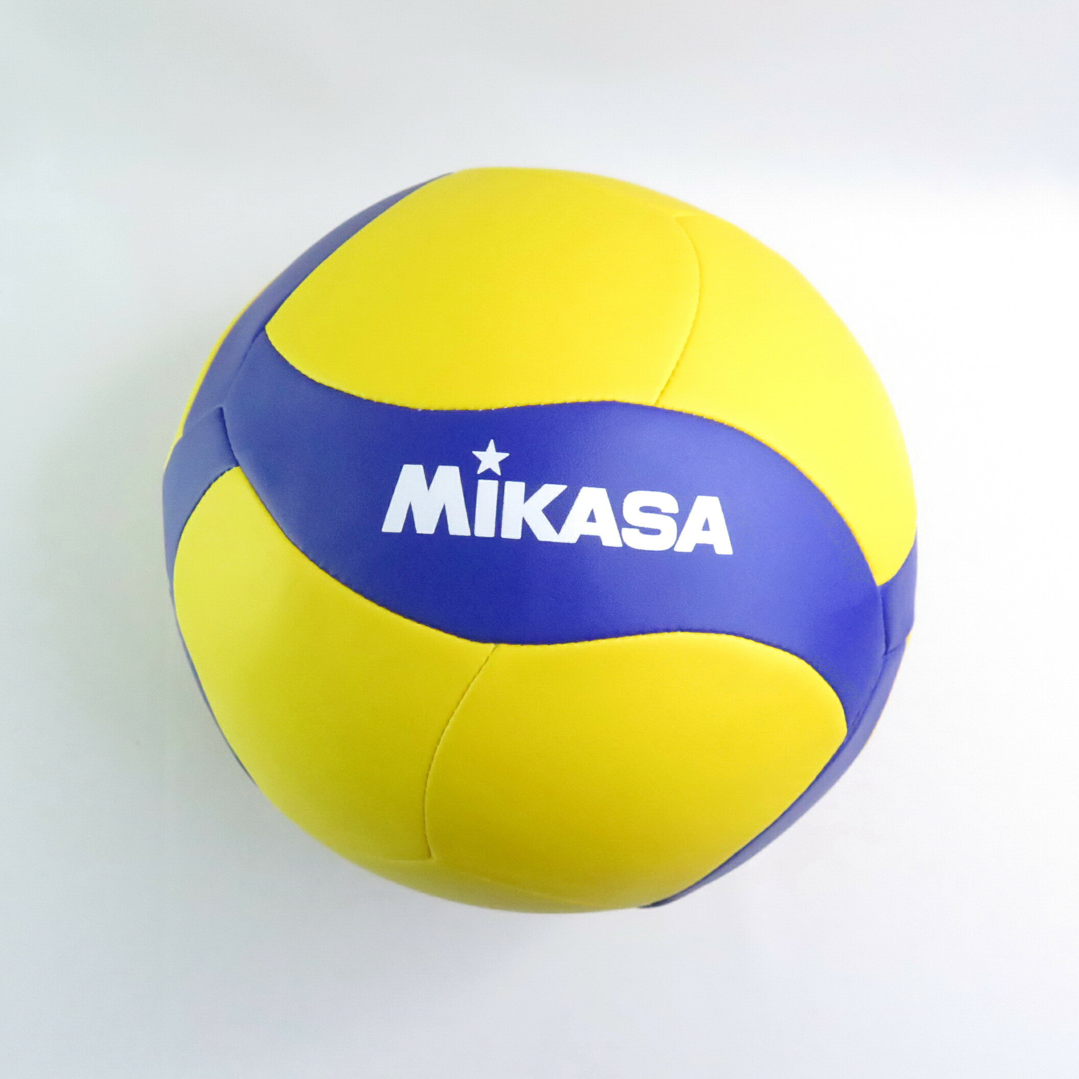 MIKASA MKV360W 螺旋形合成皮排球 FIVB認證 排球少年 5號球 黃/藍【iSport愛運動】