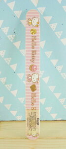 【震撼精品百貨】Hello Kitty 凱蒂貓 KITTY指甲銼刀-粉蛋糕 震撼日式精品百貨