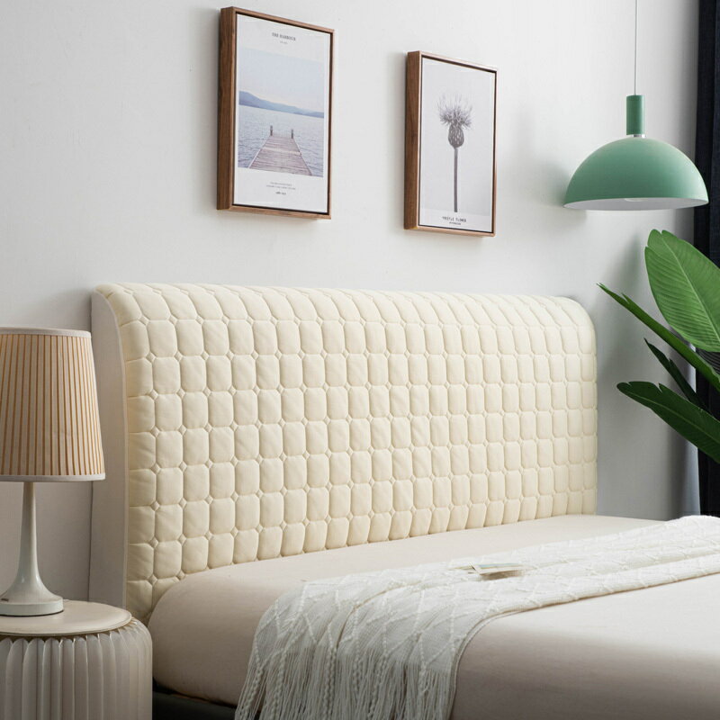 加厚床頭罩夏季軟包床頭套罩床頭靠背防撞通用簡約萬能防塵保護罩/靠墊/靠背墊/床頭墊/軟包墊/大靠背/靠枕墊/護枕墊/床頭靠背墊