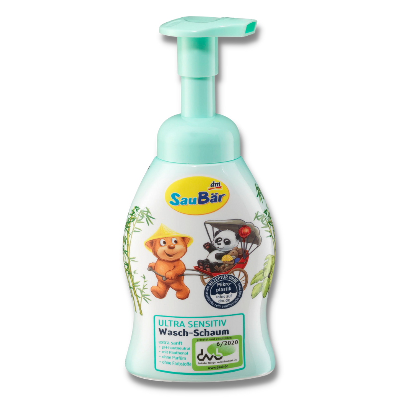 德國 DM SauBär 兒童溫和洗手慕斯 250ml 兒童 洗手 慕斯 清潔 附發票【心心哈德】現貨 全館499超取免運｜全場下殺★滿額再享折扣