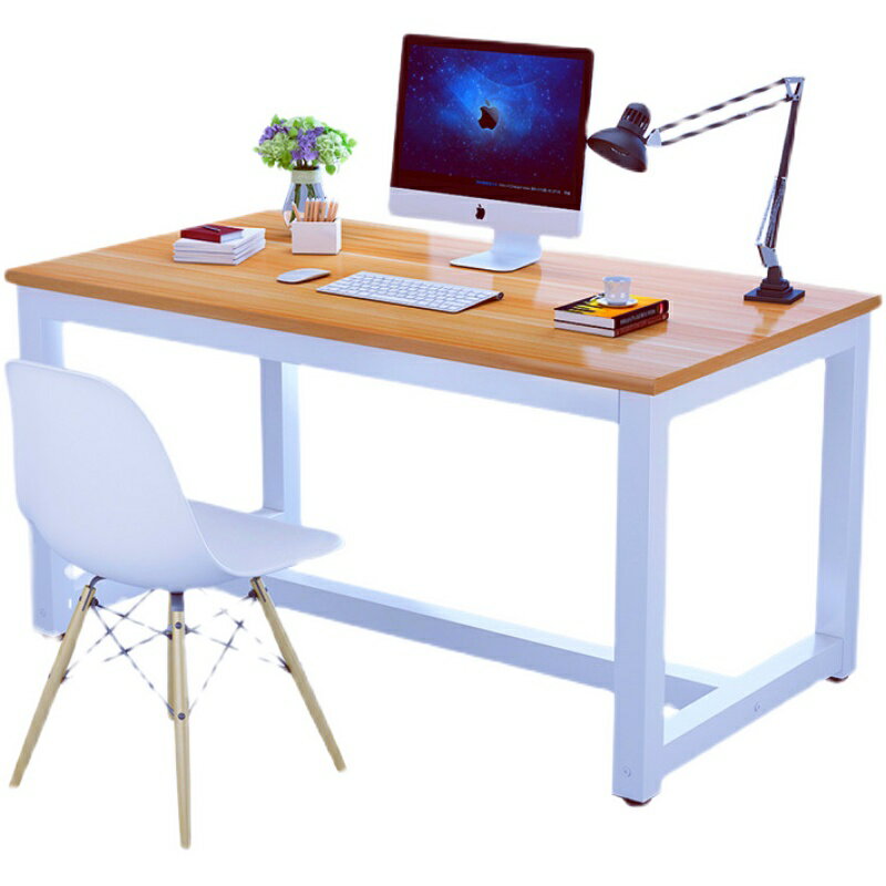 書桌110cm80高2米75/1.5電腦桌1.8/1.2/85/90學習寫字小桌子定製