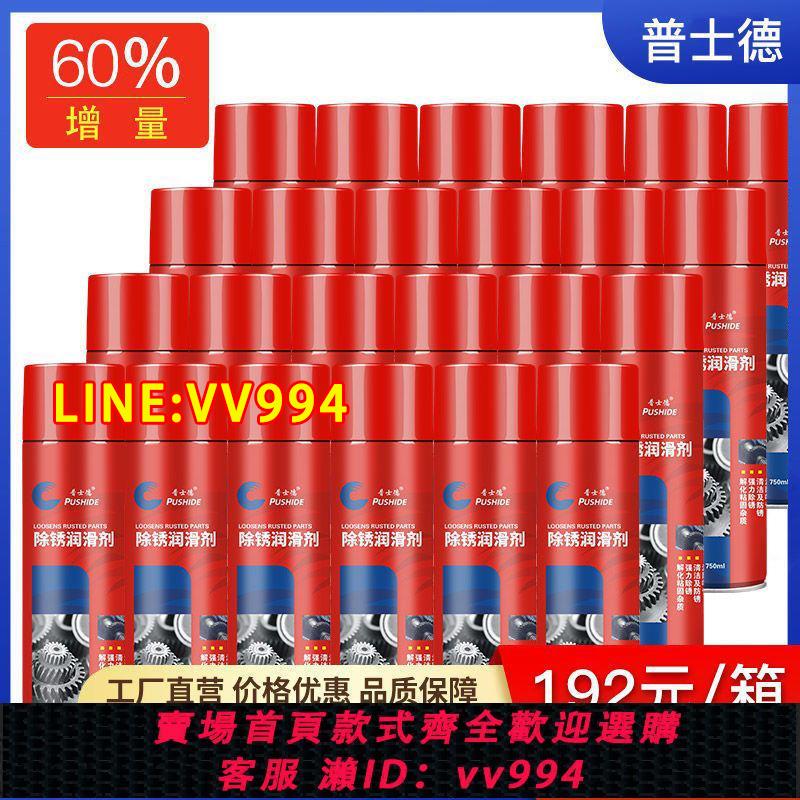 {公司貨 最低價}除銹劑金屬強力去銹潤滑劑汽車門鎖異響螺絲松動劑多功能防銹噴霧