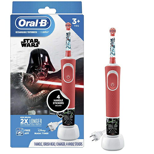 BRAUN【日本代購】德國百靈Oral-B 兒童電動牙刷-星球大戰