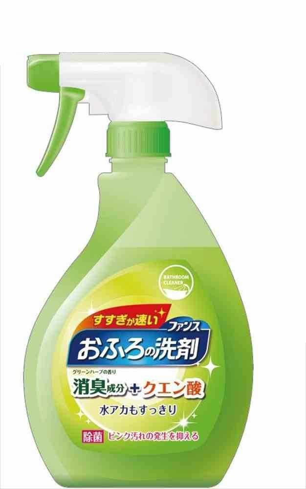 日本 第一石鹼 浴室清潔噴霧泡(除臭/草本綠草香) 380ml