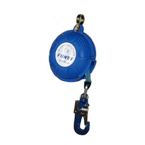 FUNET 防墜器 FRL-6M 捲揚式織帶防墜器 6米 6公尺 工安 高空作業 工地安全 法規 掉落 摔下來 1
