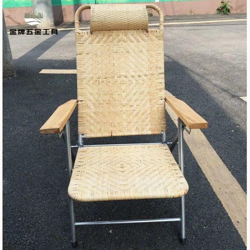 工廠清倉 午睡椅 躺椅 午休椅 躺椅躺椅老式藤椅辦公室真藤皮折疊式折疊椅午睡躺椅透氣 八折下殺ly24