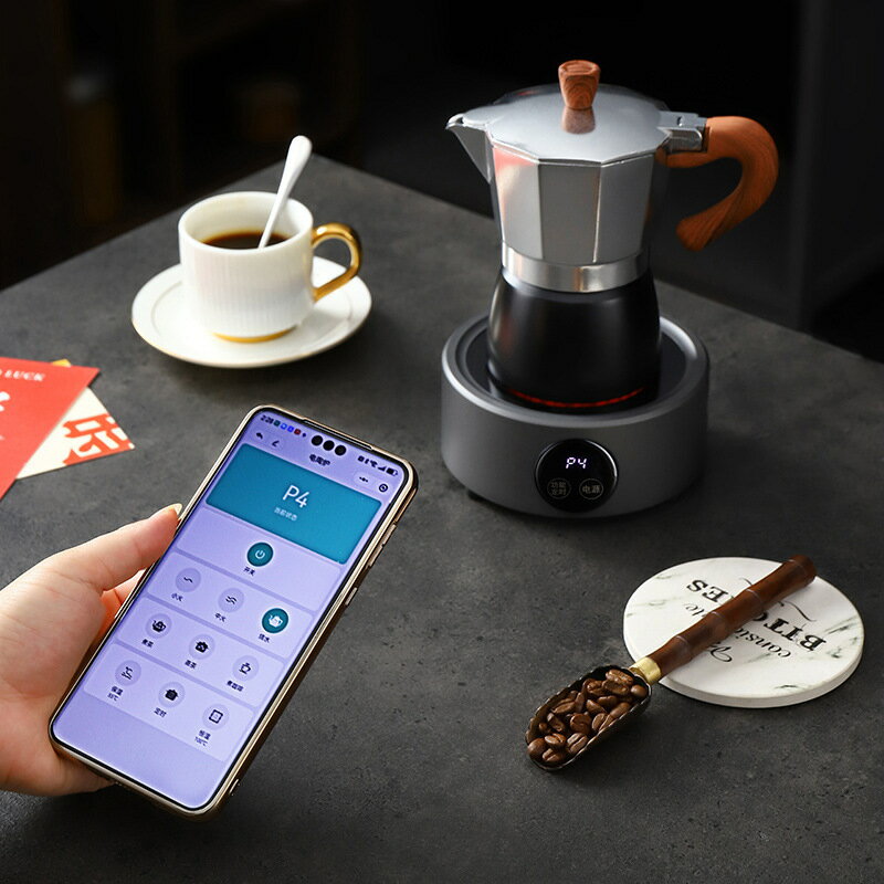 超迷你電陶爐電陶茶爐煮茶器高階咖啡爐摩卡壺咖啡爐110V-240V【北歐家居生活】