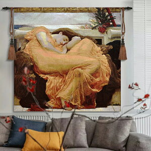 鳳凰藝術掛毯 美神維納斯 歐式提花壁毯 名畫大掛布臥室墻面背景