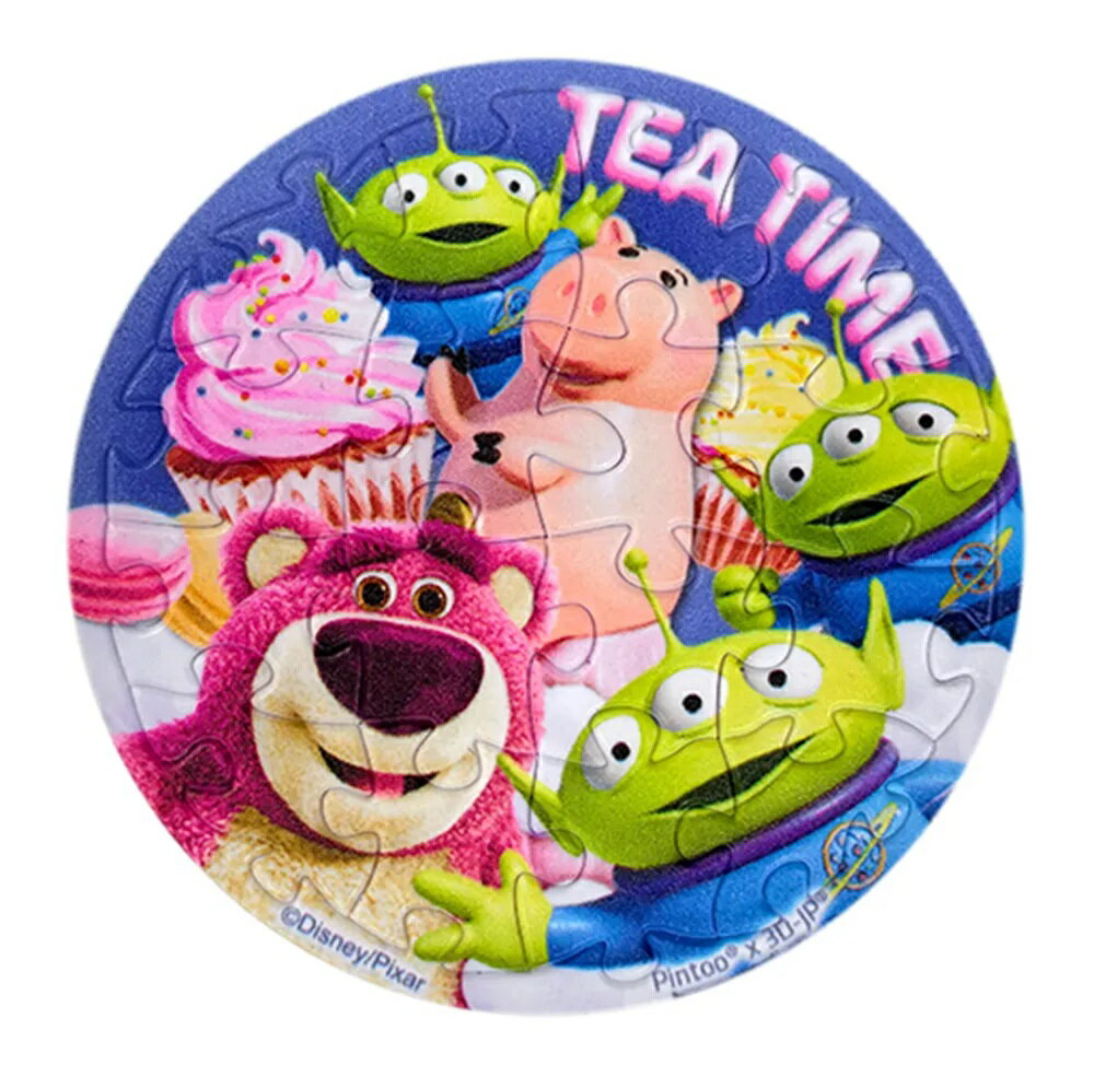 【拼圖貓】百耘圖-Toy story 玩具總動員【甜點系列】杯子蛋糕拼圖磁鐵16片(圓) HPD0116043