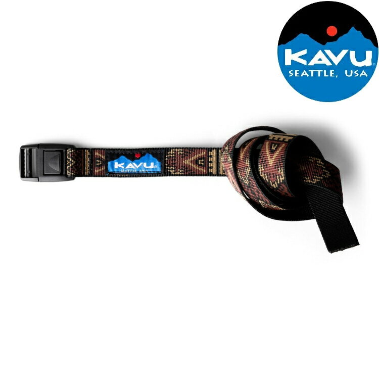 KAVU Burly Belt 休閒尼龍腰帶 914-2492 乾燥沙漠