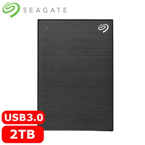 【最高22%回饋 5000點】Seagate希捷 One Touch 2TB 2.5吋行動硬碟 極夜黑 (STKY2000400)原價2988(省689)