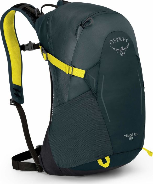 ├登山樂┤ 美國 Osprey Hikelite 18 輕量網架健行背包 18L-椎茸灰 # 10001559