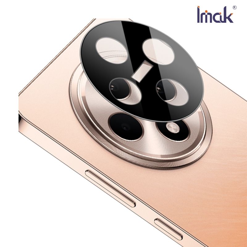 鏡頭貼 Imak 艾美克 OPPO Reno 12 F 5G 鏡頭玻璃貼(一體式)(曜黑版) 奈米吸附 鏡頭貼 鏡頭保護貼 鏡頭膜【愛瘋潮】【APP下單最高22%回饋】