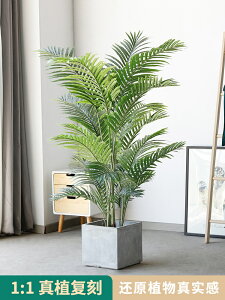 散尾葵綠植仿真客廳擺件大型落地植物假盆栽室內北歐ins風裝飾樹