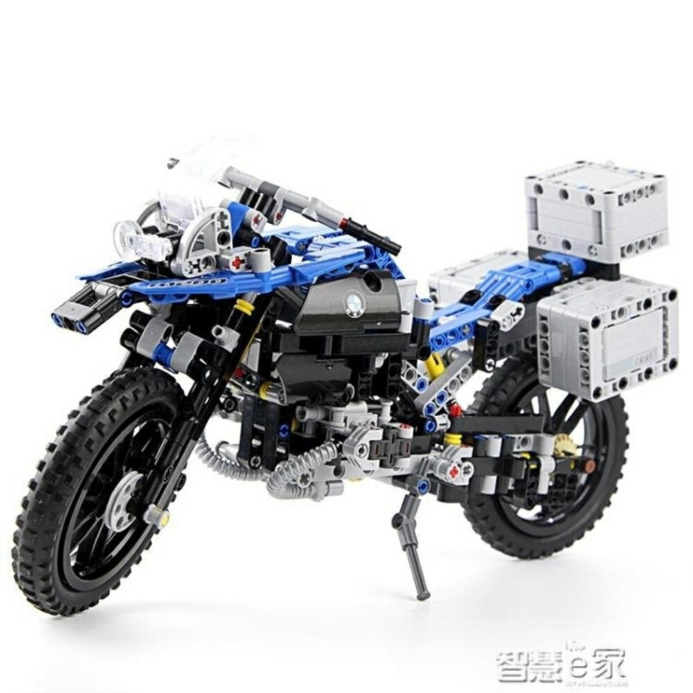 汽車模型 科技機械系列42063摩托車模型兒童益智積木拼裝玩具男孩禮物8【全館九折】
