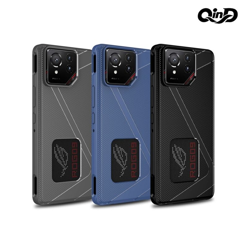 QinD ASUS 華碩 ROG Phone 9/ROG Phone 9 Pro 全包散熱手機殼 保護套 保護殼 軟套 TPU 套 防摔殼