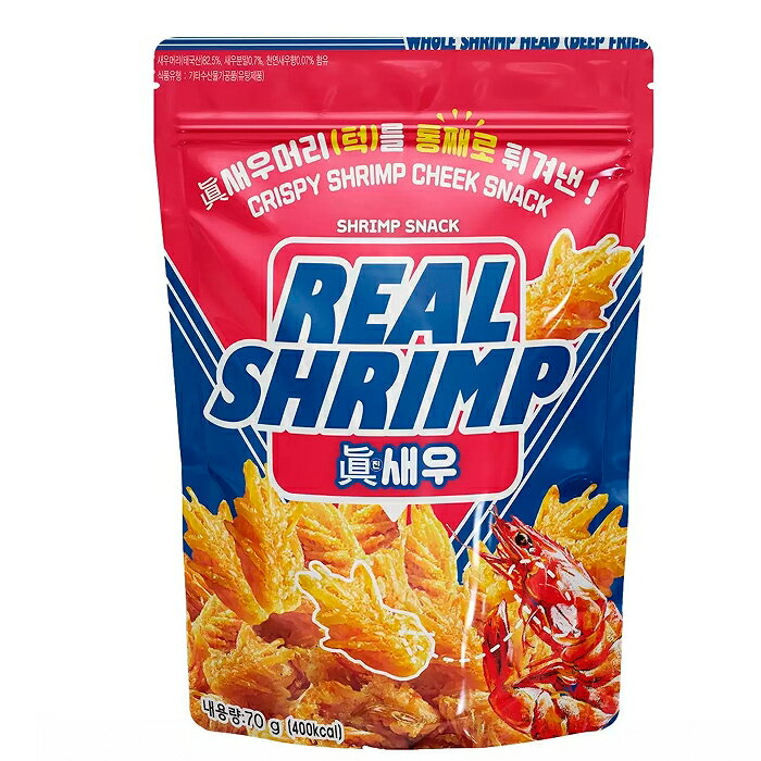 [COSCO代購4] C242943 Real Shrimp 脆蝦頰 70公克 X 4包
